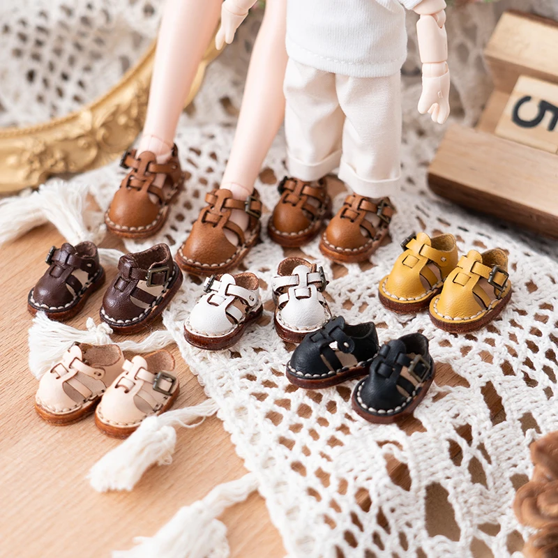 

Summer OB11 Doll Sandals Doll Beach Shoes Ankle Sandals For Blyth, Ob22/24, Azone, Obitsu11,P9, Gsc, Ymy, Ddf, Nendoroids Doll