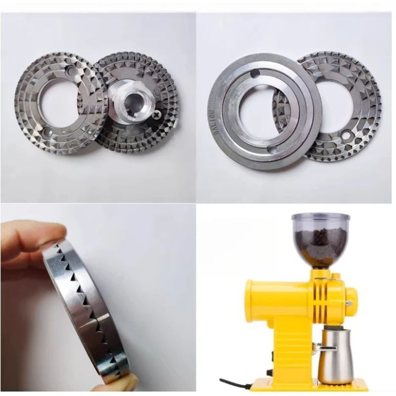 Suitable for Small Steel Cannon/small , Coffee Grinder Accessories 78MM Ghost Tooth Grinding Disc Blade N520