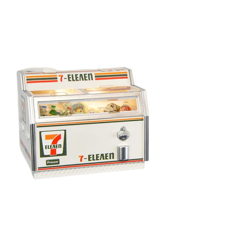 متجر الراحة الياباني مغناطيس الثلاجة والفريزر ديكور إبداعي شخصي لعبة طعام مقلدة ديكور مغناطيسي