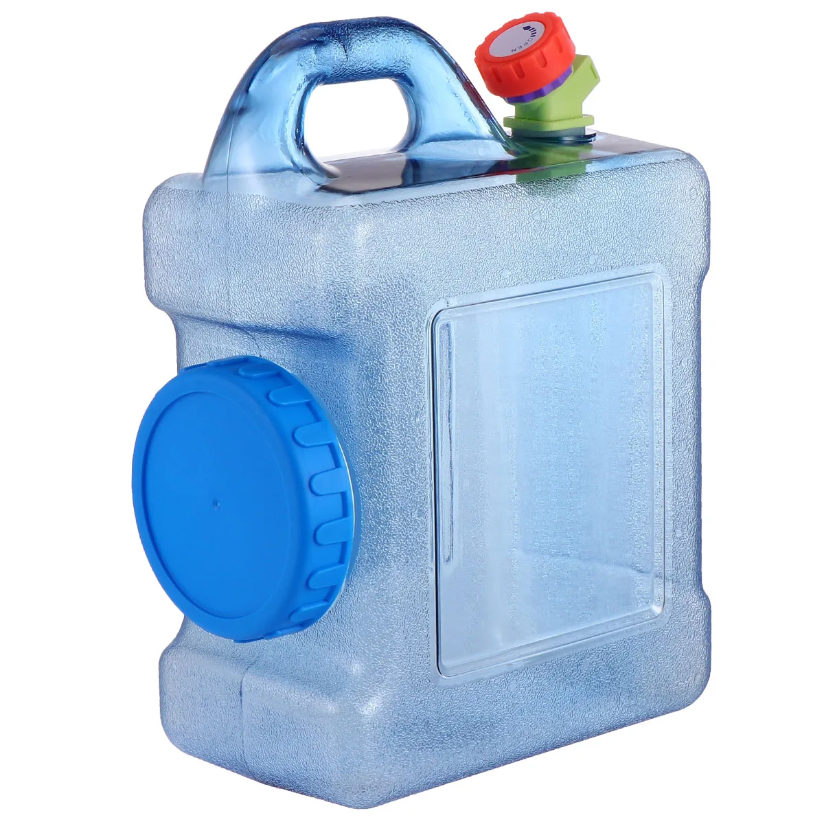 

Portable Water Container PC Material Car Water Bucket Durable Eco Food Grade Ideal for Camping Hiking Garden Travel Plastic