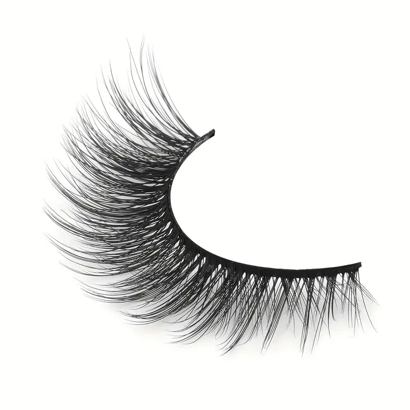 10 pairs of cat's eye 3D faux mink false eyelashes - Anti-allergy, full cat's eye style, can enhance eye length #6