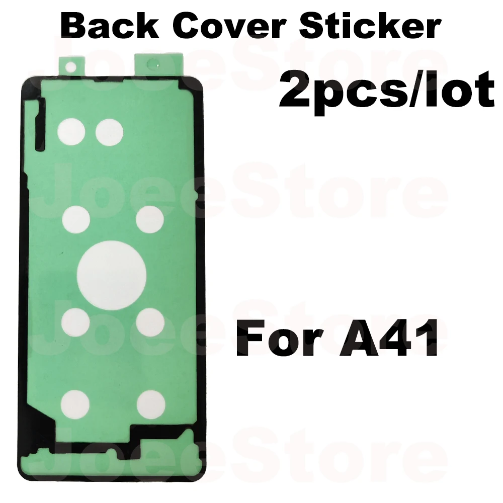 2pcs Back Battery Cover Sticker Adhesive For Samsung A50 A40 A30 A31 A51 A70 A21S A30S A52 A32 Back Door Waterproof Tape Glue