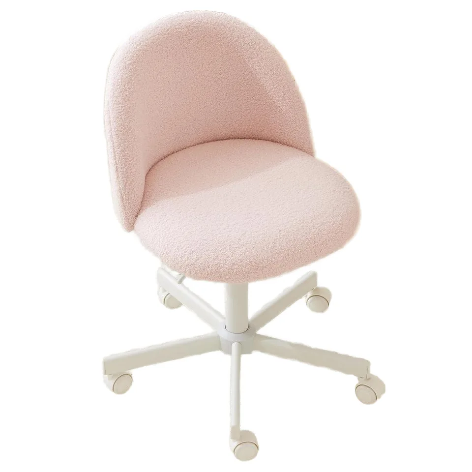 Small Office Chair With Silent Wheels Cheap Upholstered Office Chairs&Modern Vanity Chair With Back Velvet Desk Chair For Girls