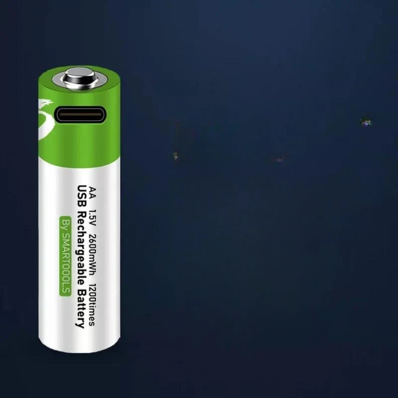 for No 5 and No 7 USB Rechargeable Lithium Battery 1.5V Constant Voltage Large Capacity Universal Durable for Microphone Door