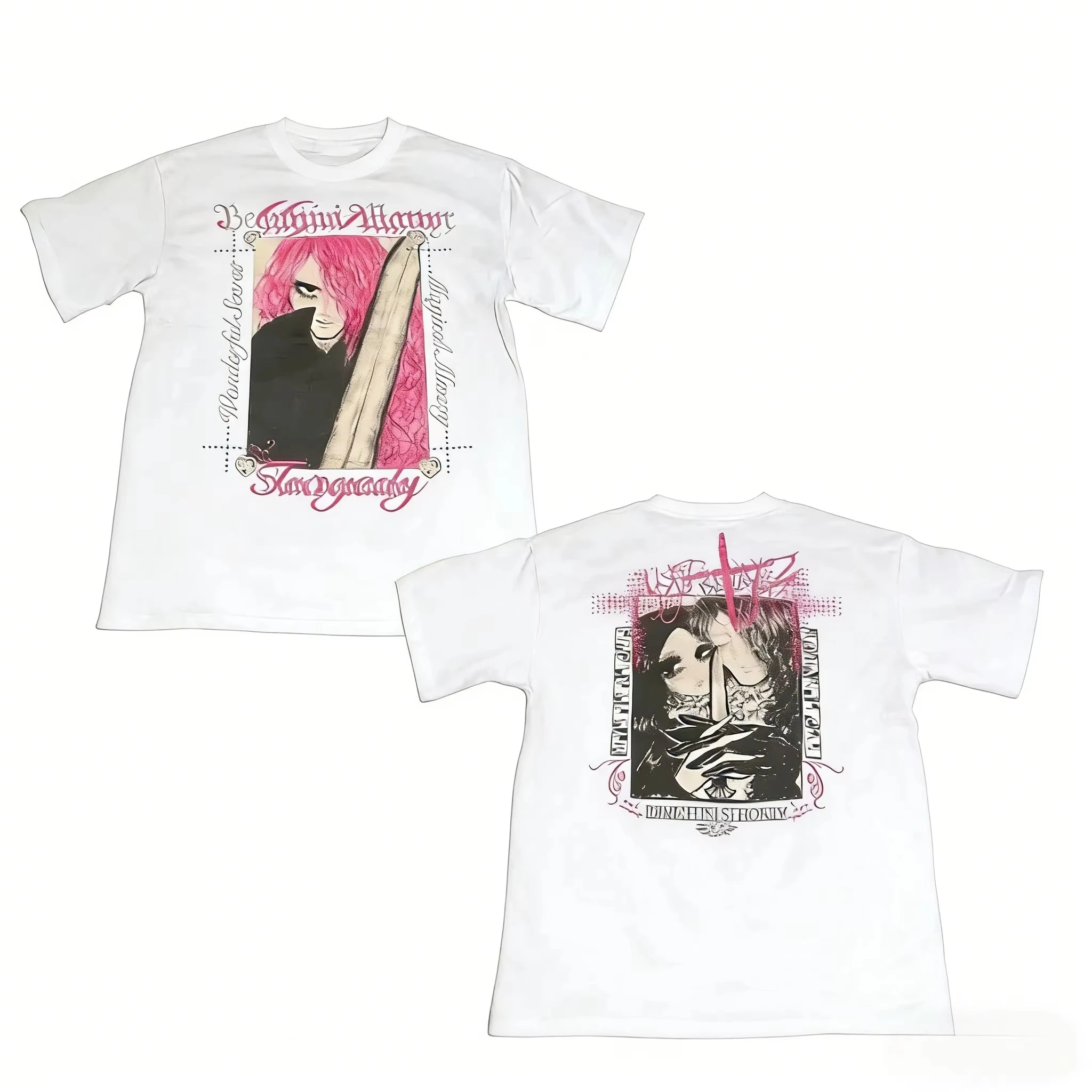 2026 New Cool Drain Gang Bladee Martyr Tour Reprint T-shirt
