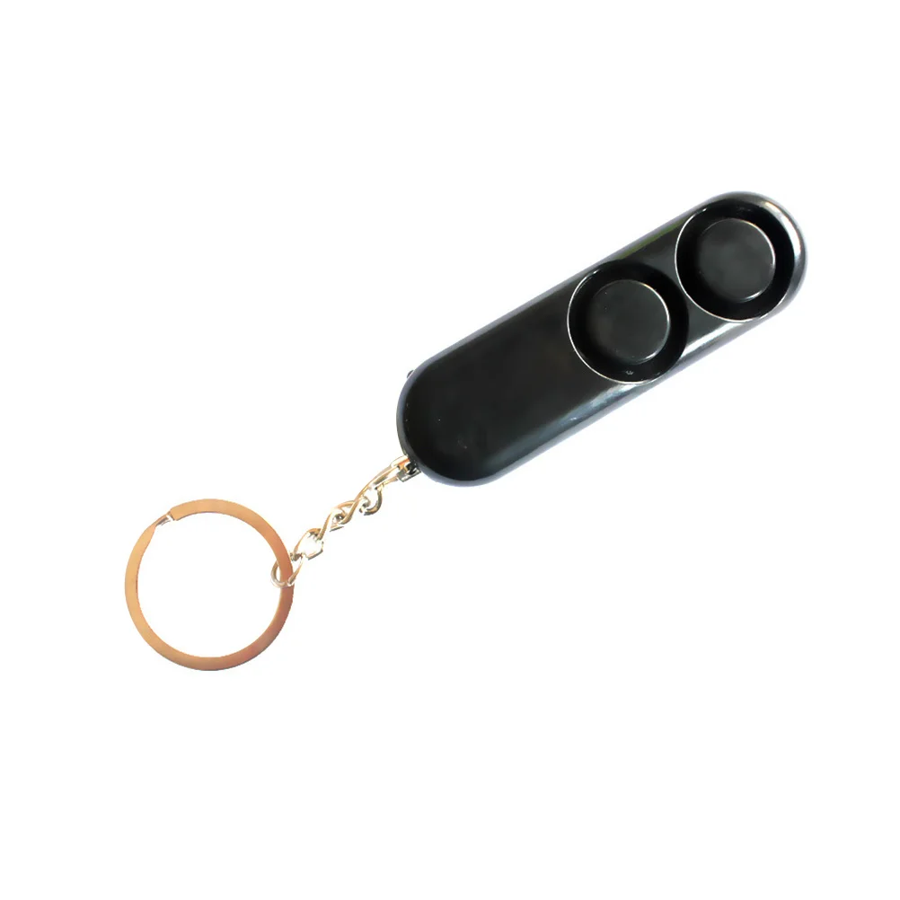 Portachiavi con allarme anti-lupo da 120 dB Dispositivo di sicurezza personale di emergenza a doppia funzione per donne Bambini Anziani Viaggi Escursionismo Campeggio Auto