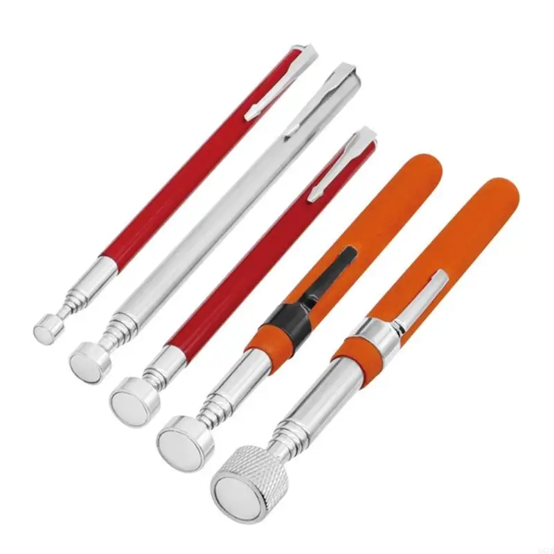 367D Telescopic Magnetic Retrieval Tool Durable Stainless Steel Construction for Easy Pick Up in Various Settings