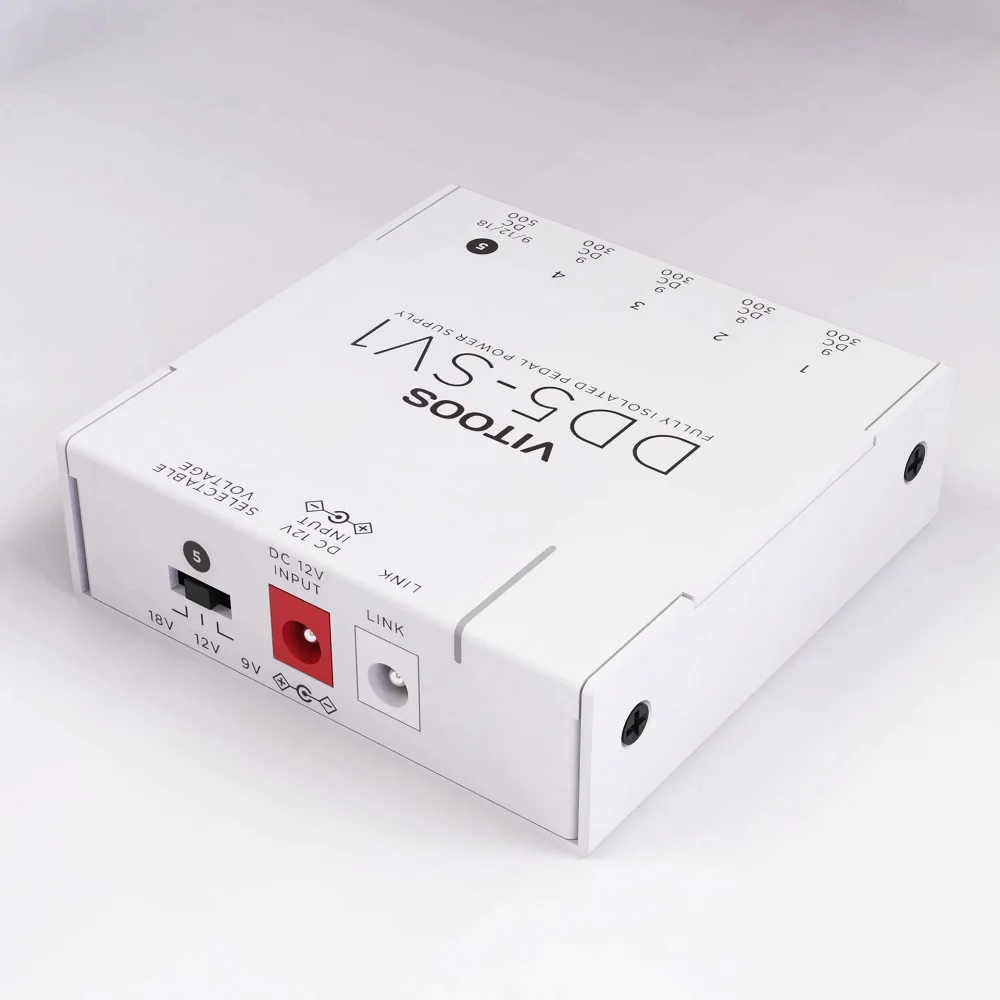 VITOOS DD5-SV1 effect pedal power supply fully isolated Filter ripple Noise reduction High Power Digital effector