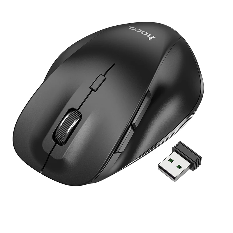 HOCO GM24 dual-mode Termelőüzem Szikratávirát ergonomic Egér 2.4g/bluetooth 6D Szállodai küldönc 1600 DPI USB Játék Számítógépes Egér számára PC Notebook