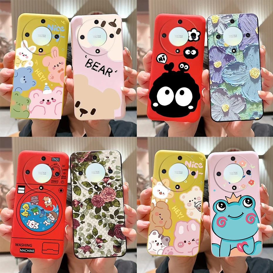 For Honor Magic 5 Lite Case 2023 Stylish Cover Soft Funda For Honor Magic5 4 6 Lite ANY-LX1 Magic4 Lite Magic6 Lite Phone Cases