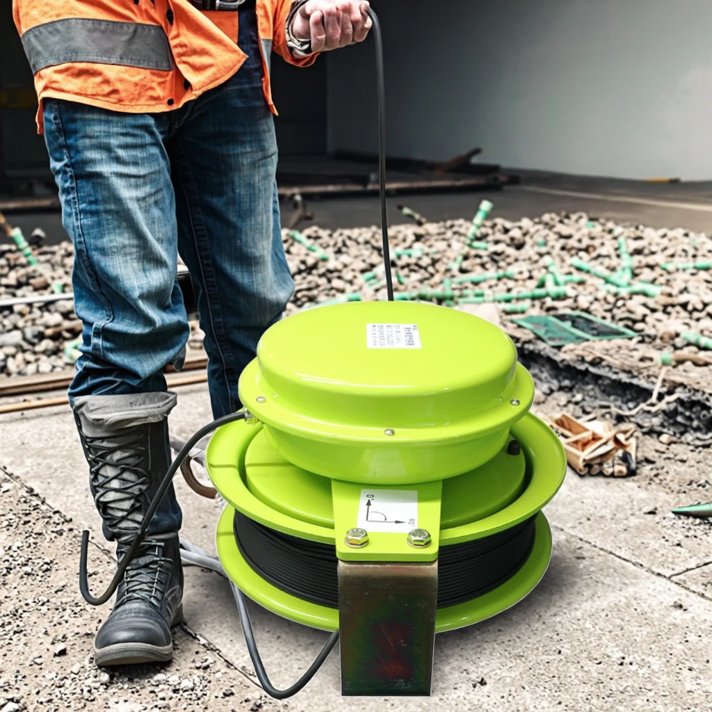 

Новый датчик угла длины 35 метров для крановой строительной техники