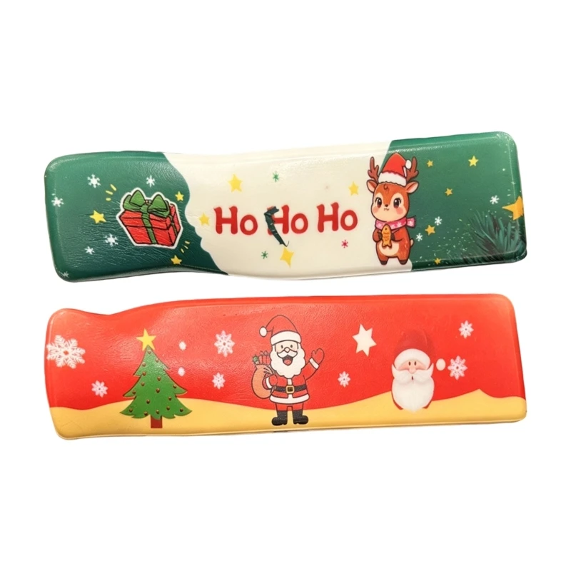 Weiches Weihnachts-Quetschspielzeug, langsames Rebound-Butterquetschspielzeug für Handaktivitäten, 3 x – Detail 1