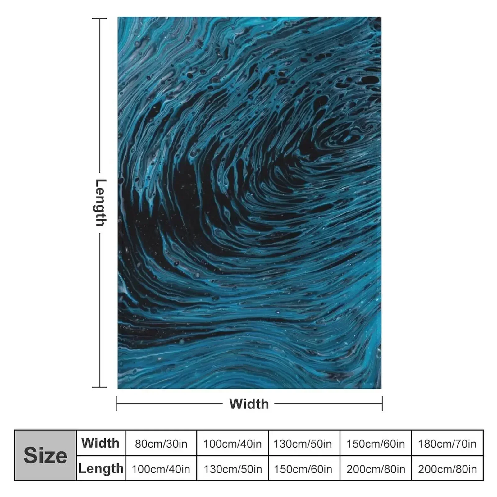 Ripple In Time Throw Blanket Thermals For Travel Nap Sleeping Bag Tourist Luxury St For Baby Blankets