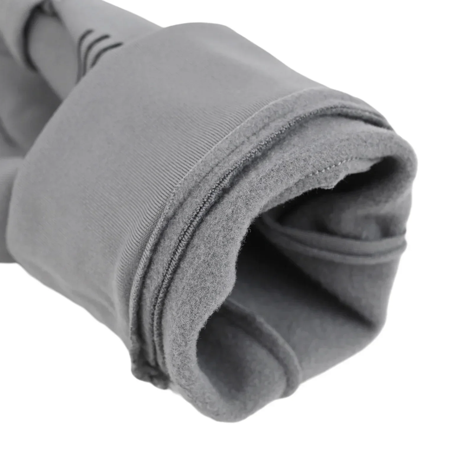 Non-slip Cycling Gloves Anti-slip Gloves Touch Screen Gloves Black Gray Winter Gloves Liners High Elasticity Wrist Cuffs