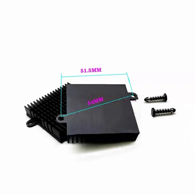 5pcs North-South Bridge Heat Sink 45*45*9MM CPU Motherboard Aluminum Heat Sink Plate Chip Cooling PCB Heat Conductive Aluminum