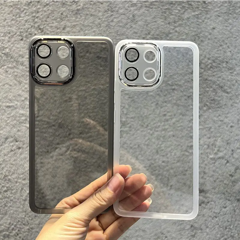 Für OnePlus Turbo 6 Hülle OnePlus Turbo6 Handyhülle 1+ Turbo 6 Kameraschutz-Schale Stoßfänger Weiche Silikon Transparente Abdeckung