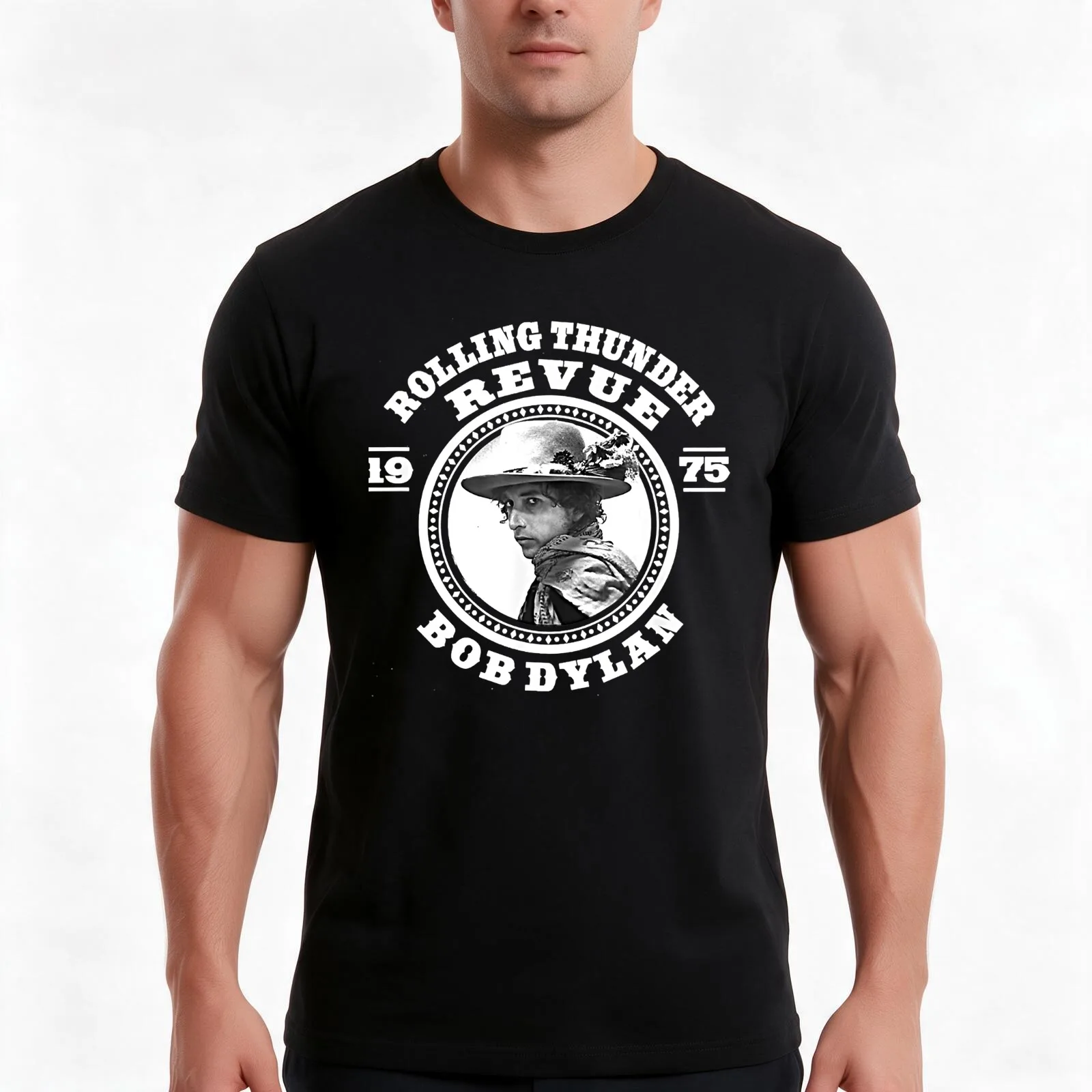Needed Gifts Rolling Thunder Revue 1975 Graphic For Fans T-Shirt, Summer Casual Cotton Tee, Oversized Streetwear Tops