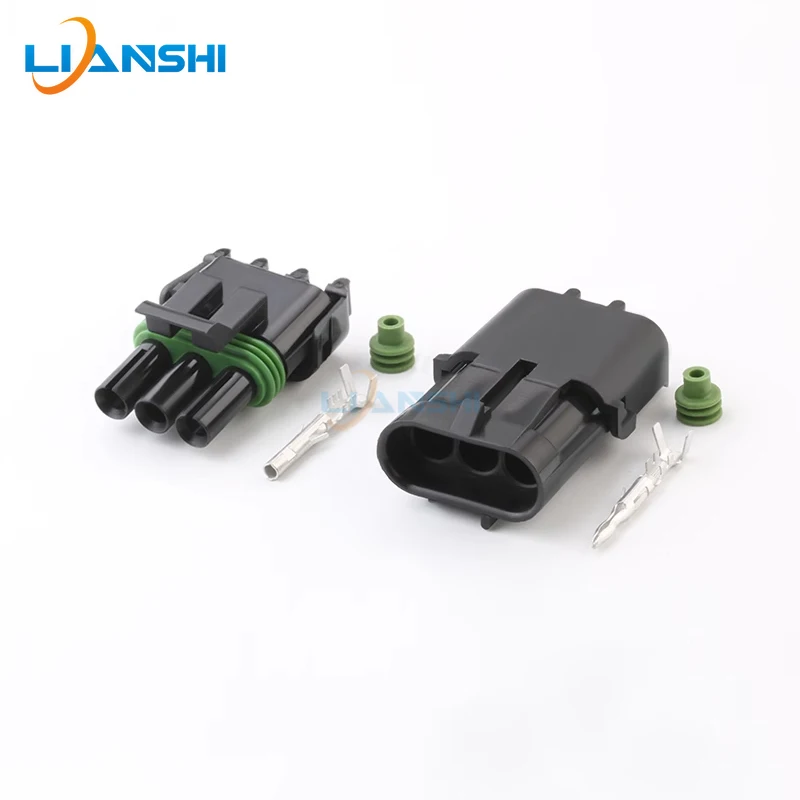 12010717 12015793 automotive sensor waterproof plug 3p wire harness connector with terminal DJ3031Y-2.5-11/21