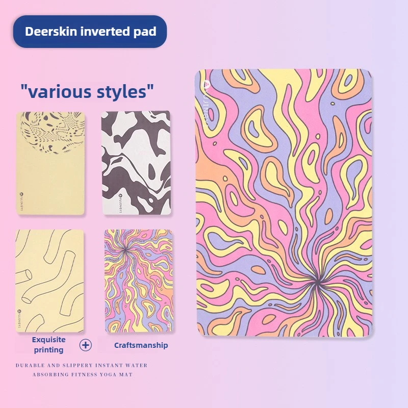 

Коврик для йоги, мини-нескользящий, 60x40 см, оборудование для пилатеса для защиты колена и медитации, портативная подушка для балансировки этой가매트