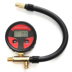 Digital Tyre Tire Pressure Gauge 200PSI LCD Manometer Motorcycle Car Cycle Truck 4 Units Available