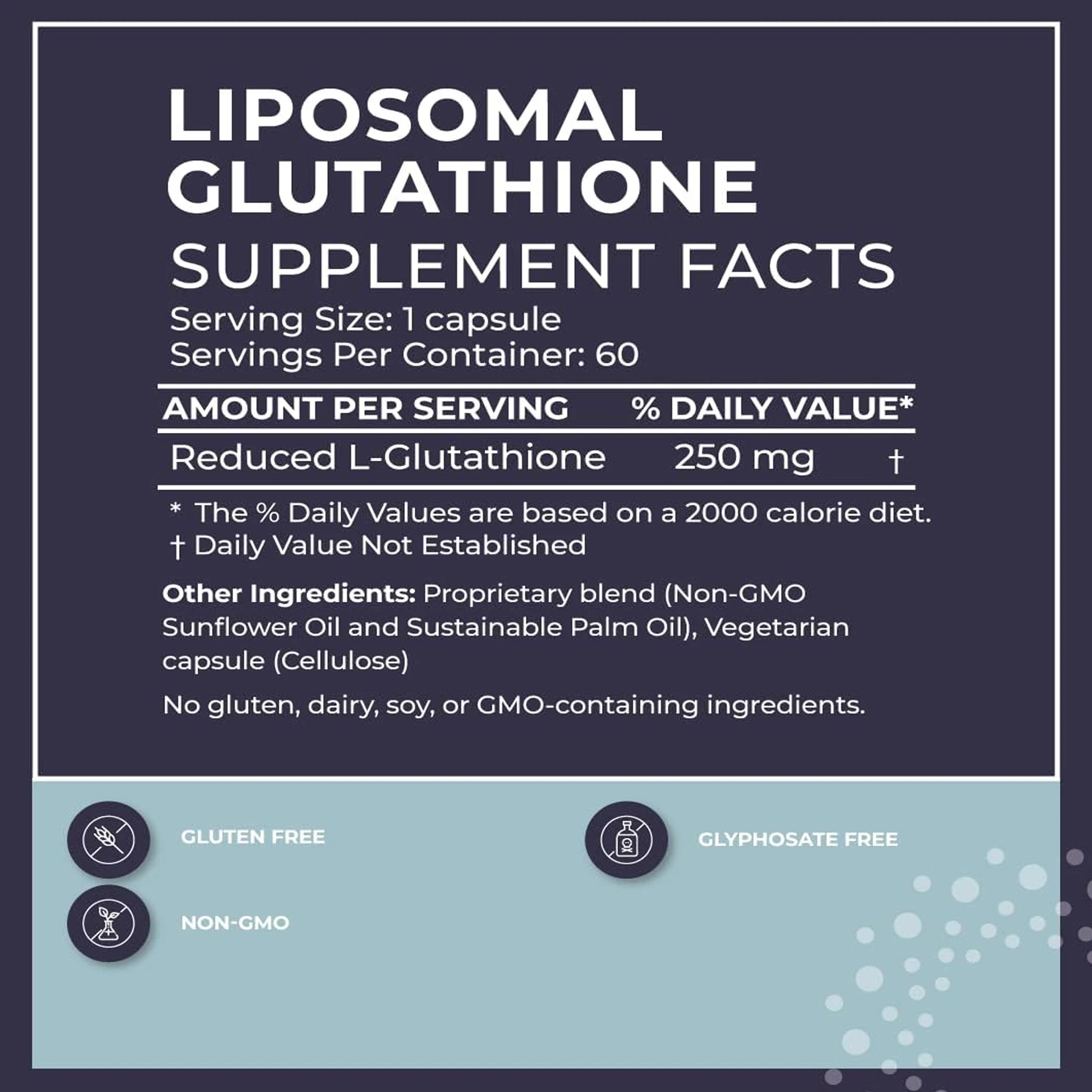 Liposomal Glutathione - Immune Support and Liver Detoxification, Antioxidant Protection, Maximum Absorption, Healthy Aging