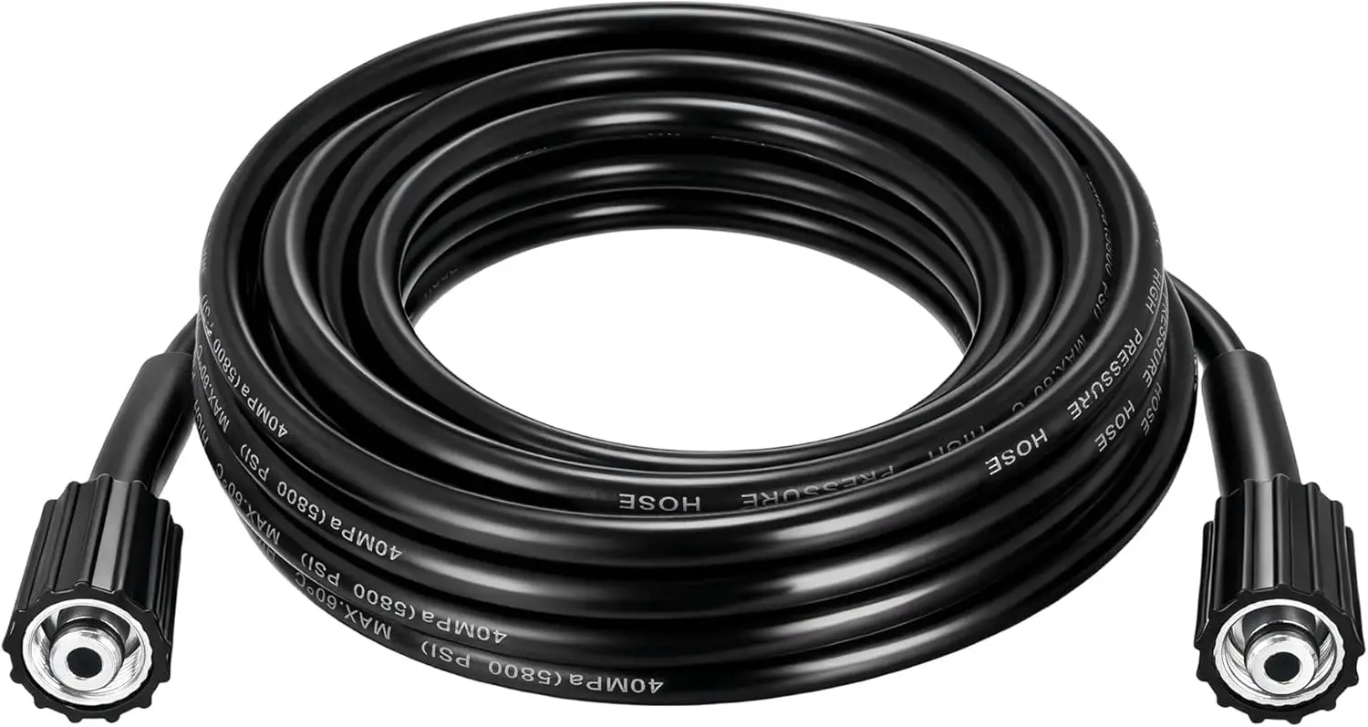 

Шланг мойки высокого давления 26,3 фута, внутренний диаметр 1/4 дюйма, латунный фитинг M22-14 мм, устойчивый к ударам на квадратный дюйм, 3600 фунтов на квадратный дюйм