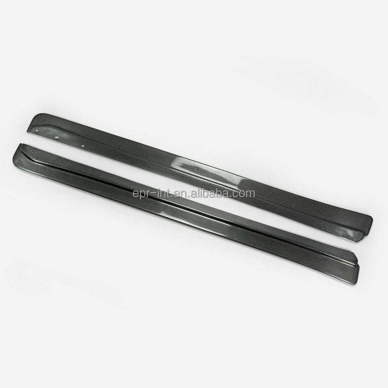 

For Mazda MX5 NA Roadster FD Style Carbon Fiber Side Skirt Extension Fibre Body Kit