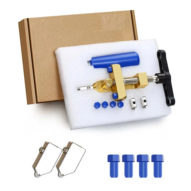 2-In-1 Glass Ceramic Tile Cutter With Knife Wheel Diamond Roller Cutter Cutting Machine Opener Breaker Accessories Set