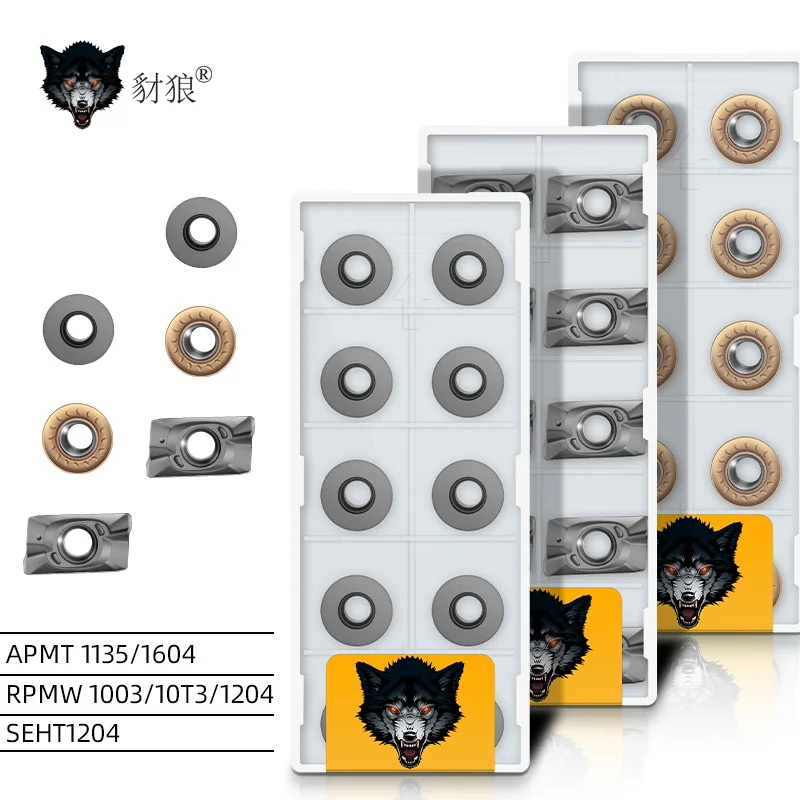 

Milling insert APMT1135 APKT1604 SEKT1204 high-quality carbide inserts APMT CNC lathe parts tool milling inserts carbide