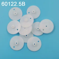 60+12 Big Dual Gear 0.5M 60 Teeth 31mm + 12 Teeth 7mm Toy Model DIY Duplicate Pinions 60122.5B 10PCS/Bag