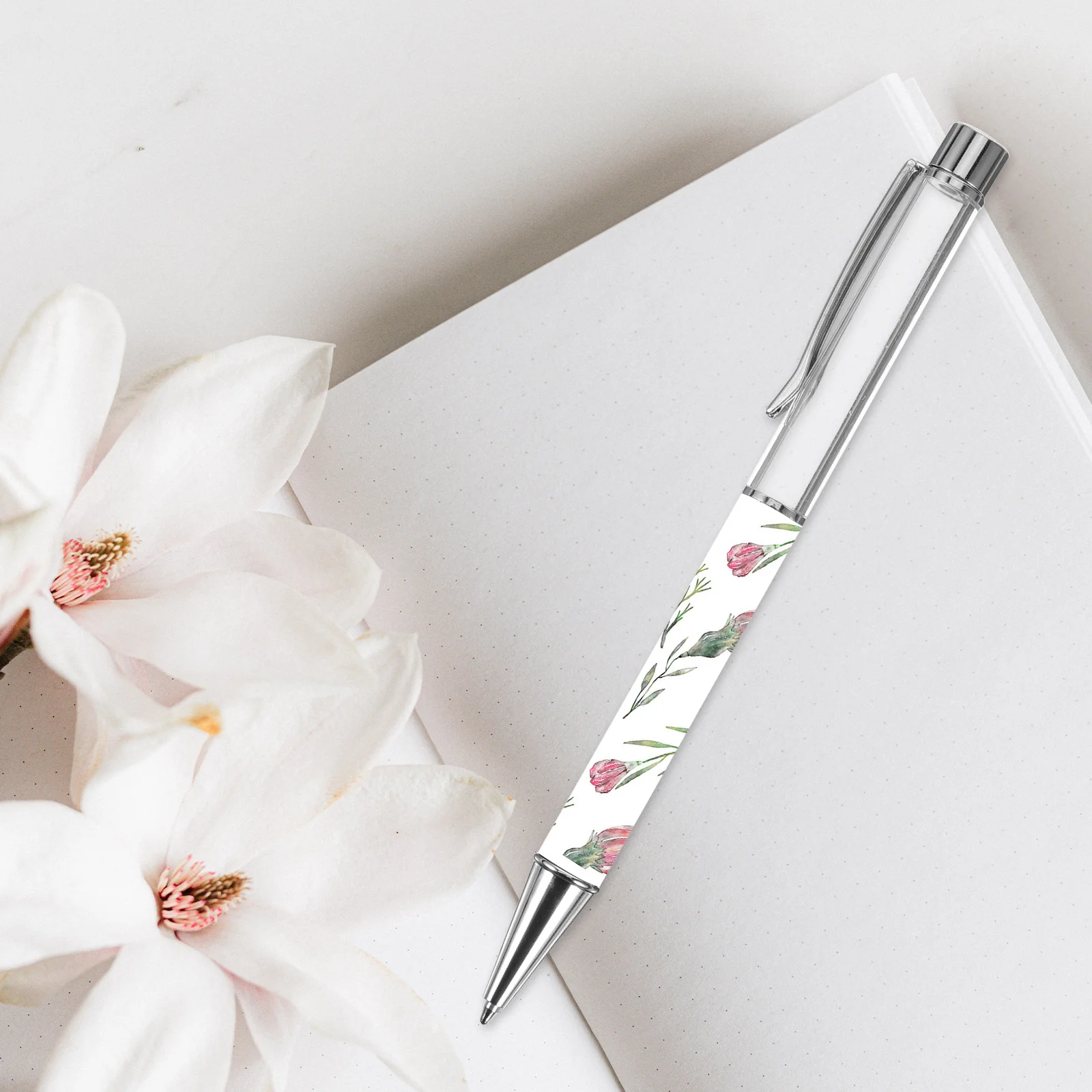 

Blank Heat Transfer Sublimation Pen Plastic Ballpoint Pen Office School Writing DIY Gift Sublimation Pens