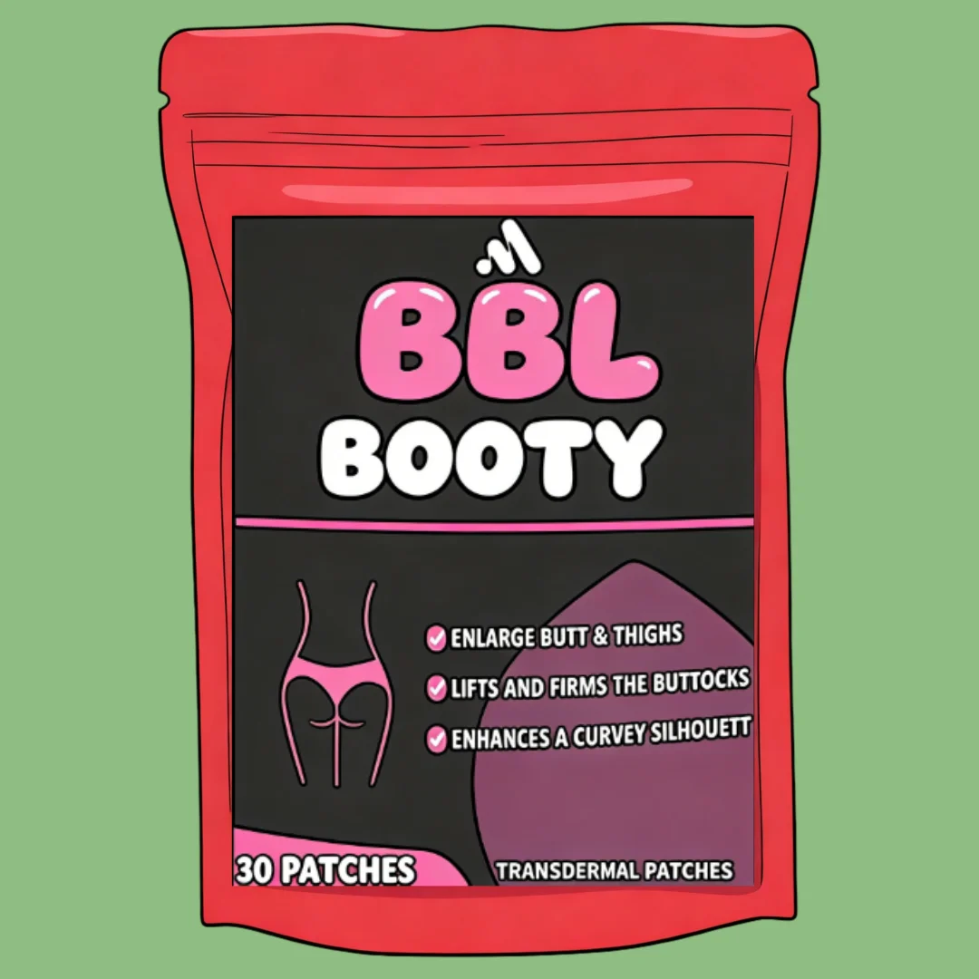 Curve Butt Enhancement Transdermal Patches Butt Enhancer Glute Growth - for Bigger Butt Fast 30 Patches