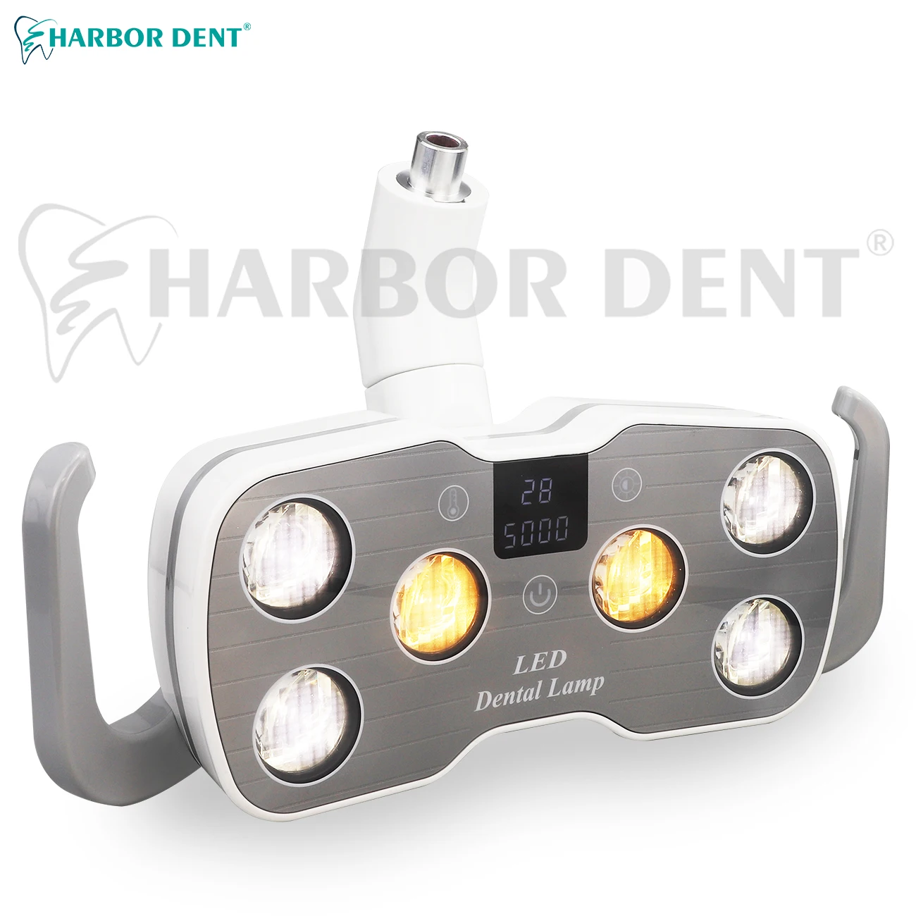 6LED Dental Operation Lighting LED Lamp For Dentist Chair Cold Warm Light Shadowless Sencor Induction Lamp