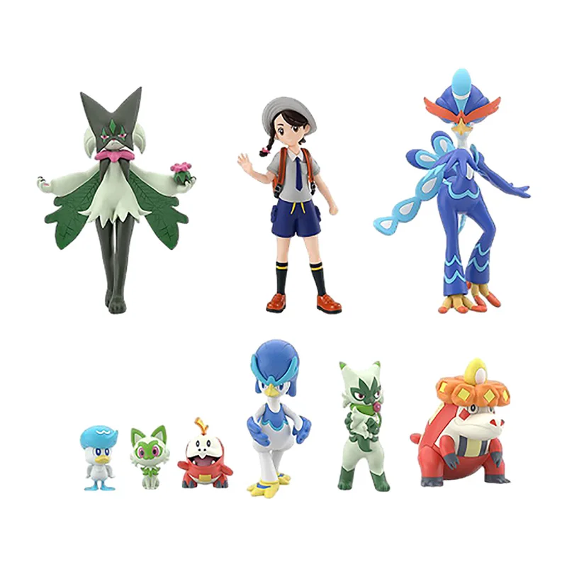 Bandai Pokemon SCALE WORLD Galar Paldea Kanto Region Allister Cursola Mimikyu Piers Obstagoon Arven Mabosstiff Cloyster Box Egg