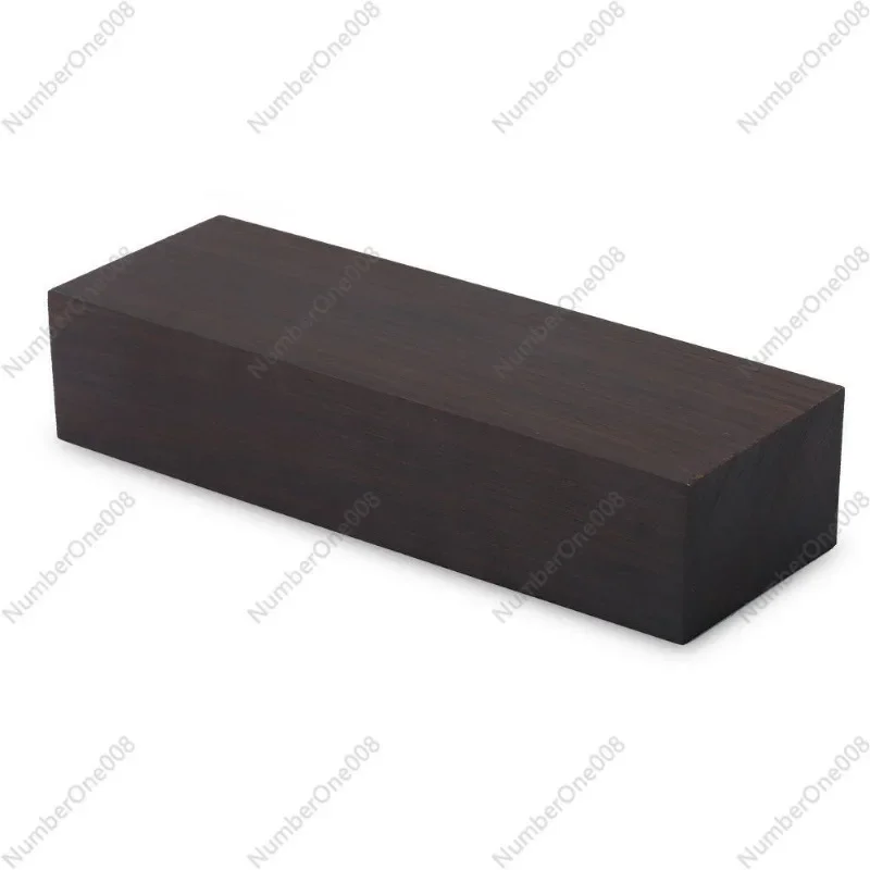 

Ebony Wood Block, Rough, Craft Wood DIY Knife Handle, Musical Instrument Handle 12x4x2.5cm