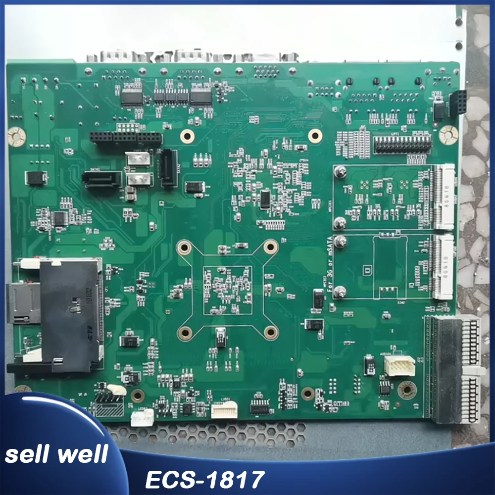 

Материнская плата компьютера с двумя сетевыми портами ECS-1817 VER:C00