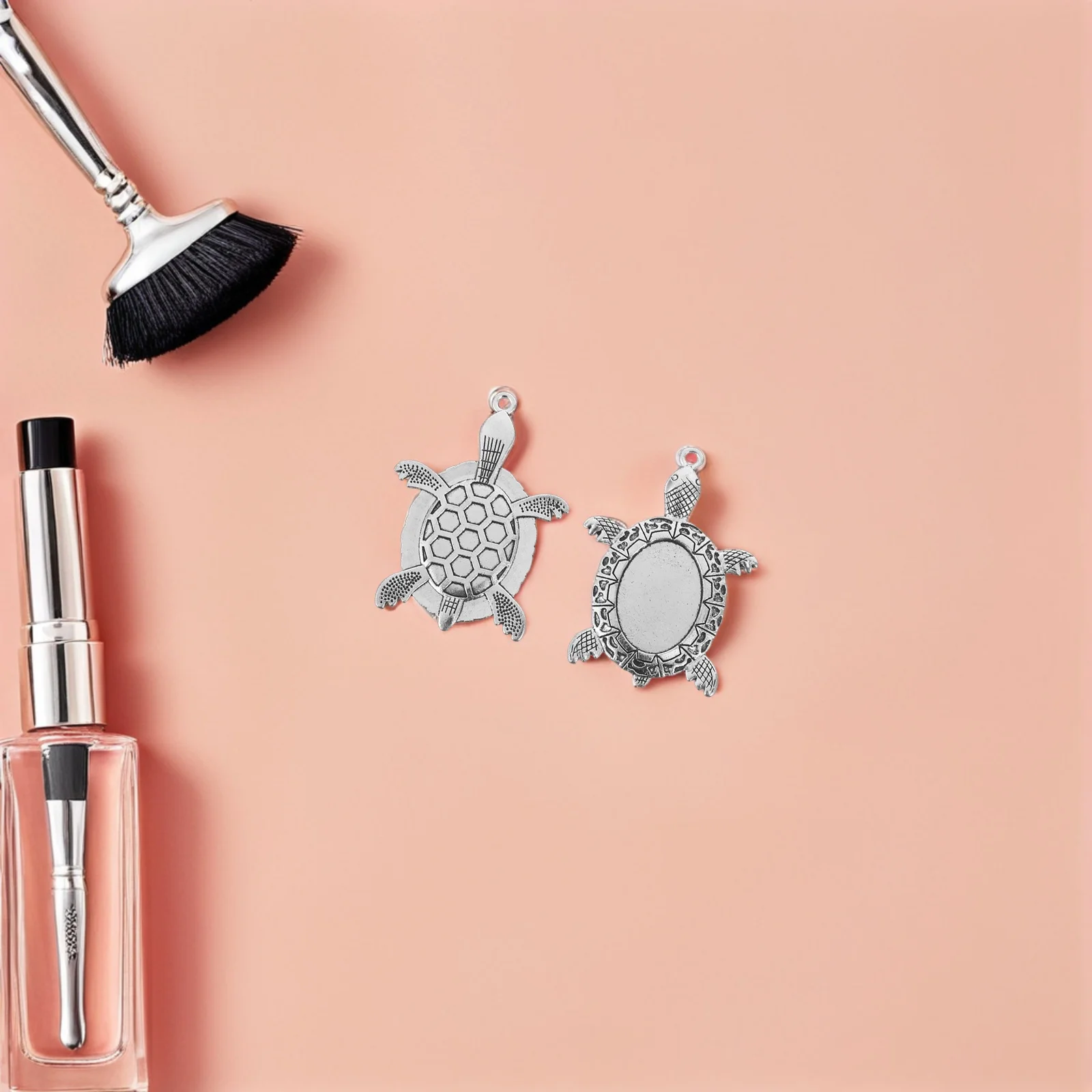 

20Pcs Vintage Turtle Pendant Base Alloy Sea Animal Tray Charms for DIY Jewelry Necklace Bracelet Earrings Making Tortoise