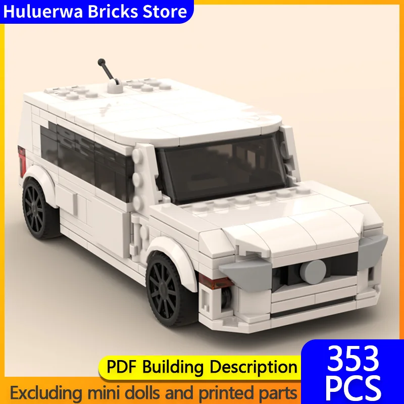 

Speed Hypercar Model MOC Building Bricks Odyssey Multi-Purpose Vehicle Modular Technology Gifts Holiday Assemble Children Toys