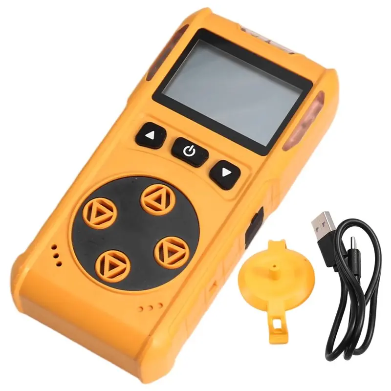 ABKN-Detector de Gas aplicable a 4 en 1, monóxido de carbono, oxígeno, alcantarillado peligroso tóxico, concentración de aire en espacio limitado