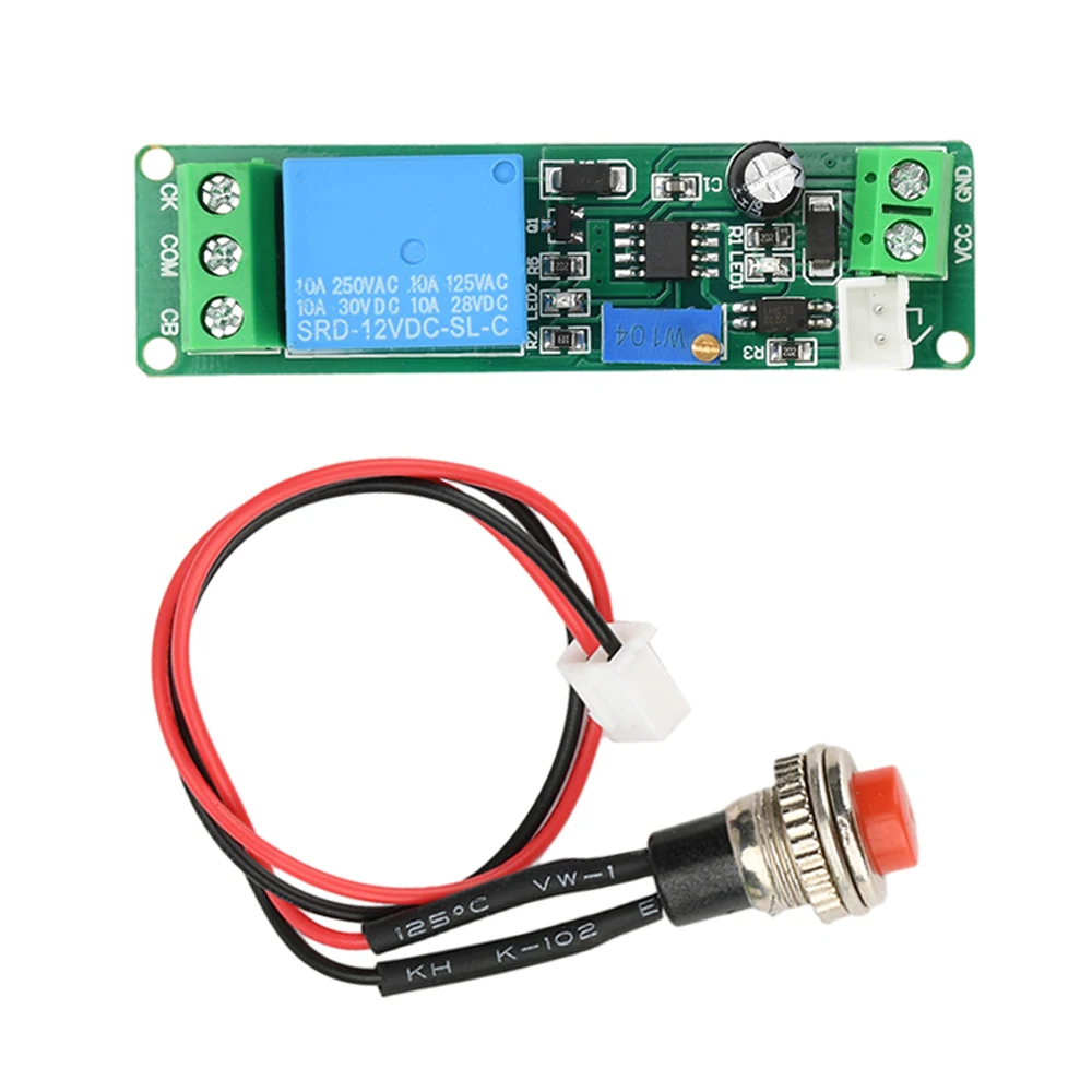 Understanding the DC 5-12V External Push Button Trigger On Adjustable Timer Delay Off Relay Switch Module: A Comprehensive Review