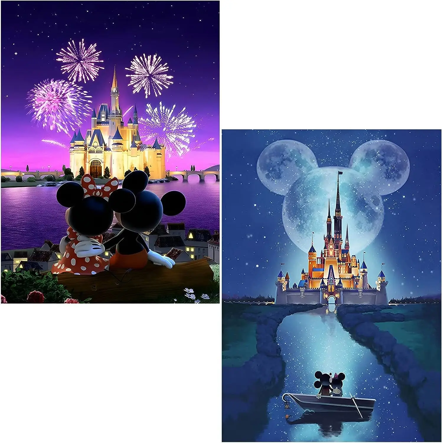 

Disney Cartoon Mickey Mouse Series Diamond Painting 5D Full Drill Embroidery 30*40cm Handiwork Material Semi - finished DIY