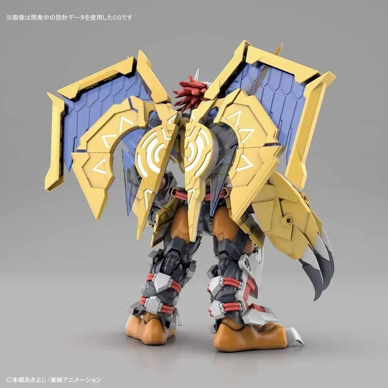 Bandai Original Digital Monster figura-rise figura de Anime estándar modelo WARGREYMON figura de acción ampliada juguetes regalos para niños