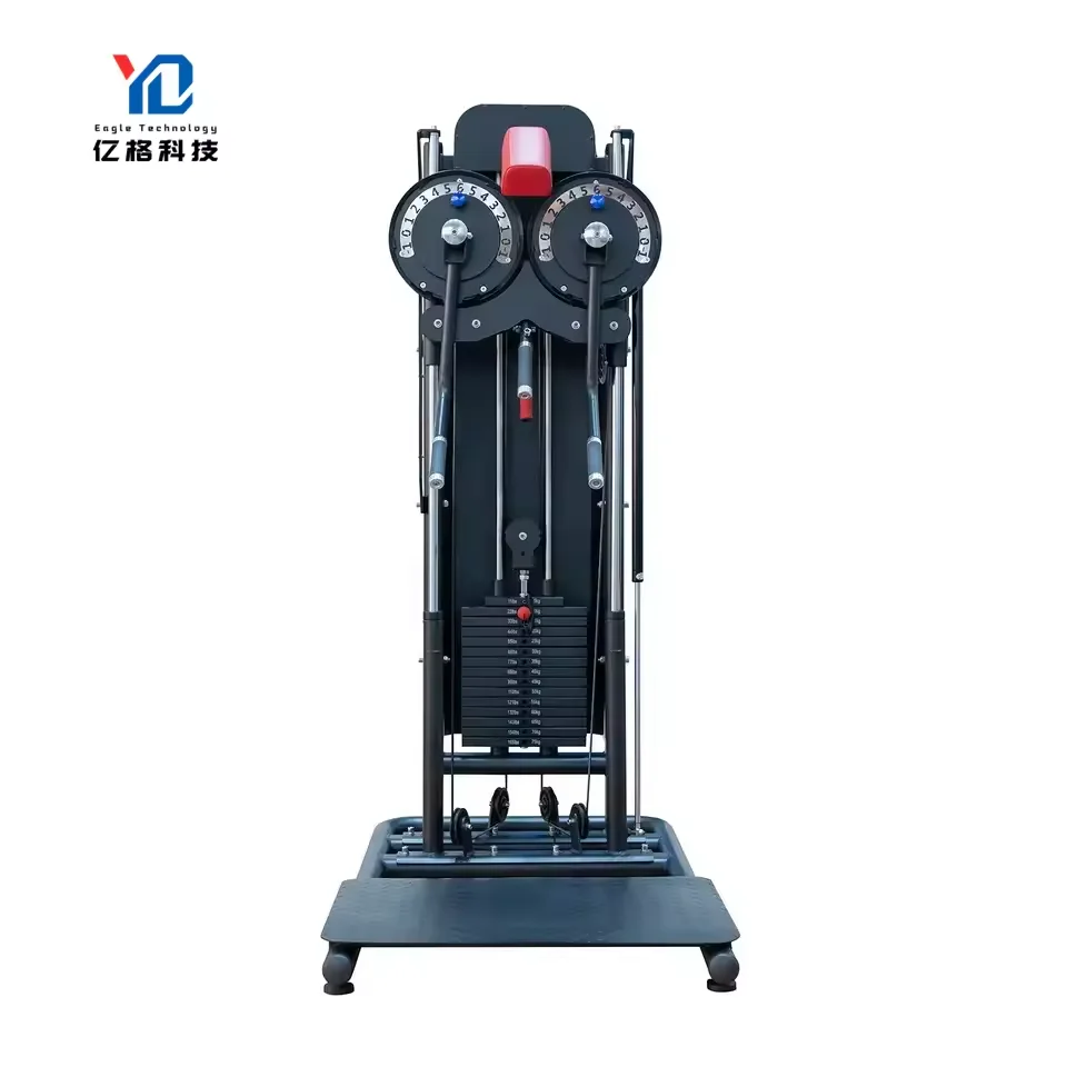 YG-6048 YG-FItness  Commercial Incline Pec Fly Machine Gym Equipment Plate Loaded  Multi Function Trainer Shoulder Raise