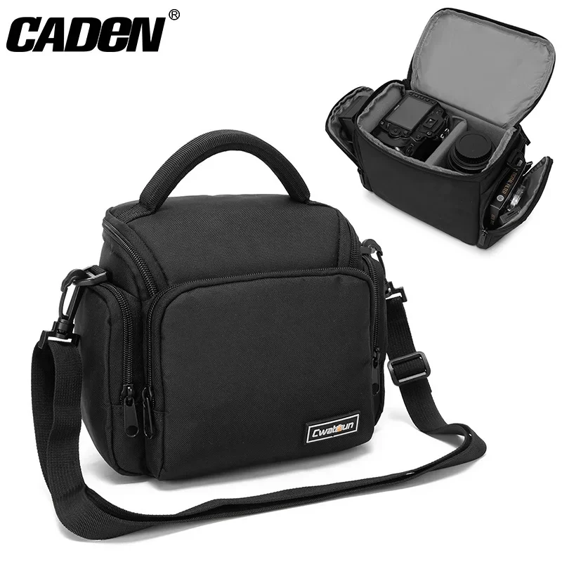 D11 DSLR Camera Sling Bags Anti-shock Water-resistant Shoulder Bags for Canon Nikon Sony SLR Lens Photography Outdoor Handbags