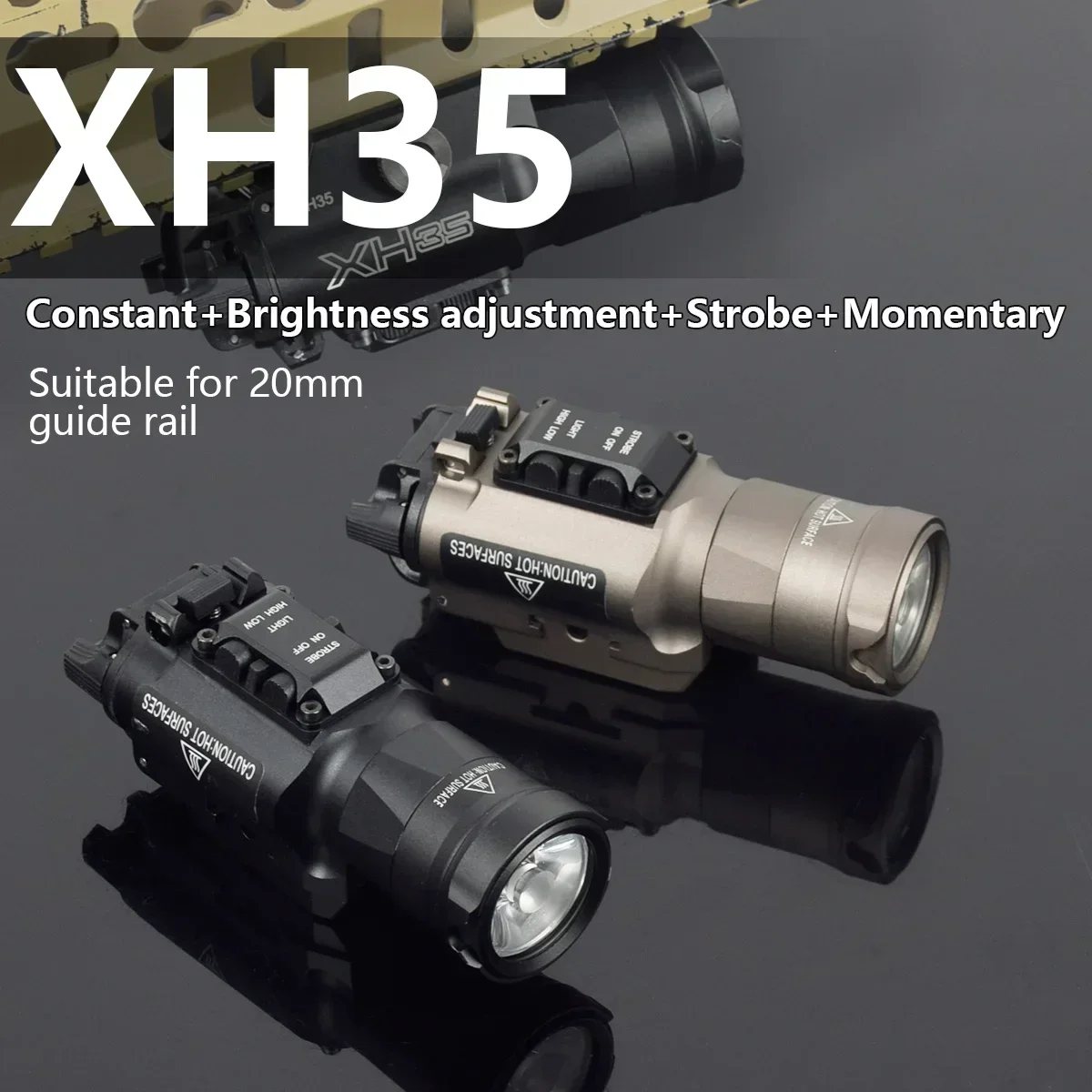 Linterna táctica Surefire X300 LED estroboscópica para fusil - imagen 5