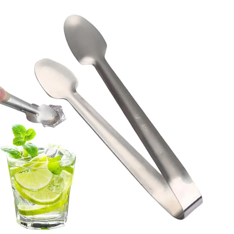 Food Serving Tongs Stainless Steel Appetizers Tongs Kitchen Utensils Catering Clips For Coffee Bar Pantry Buffet Restaurant