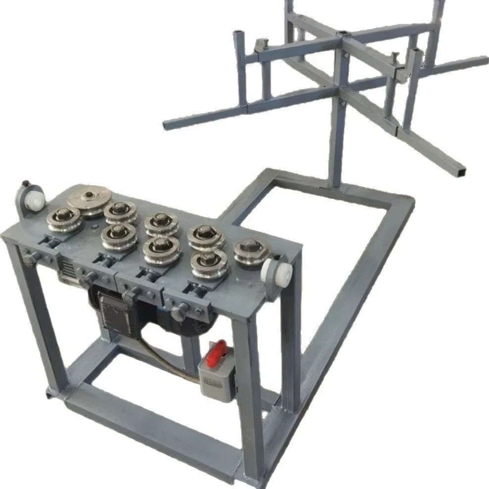 10-18mm Round Bar Coil Straightening Machine Copper-Clad Zinc-Coated Steel Straightener for Solar Grounding