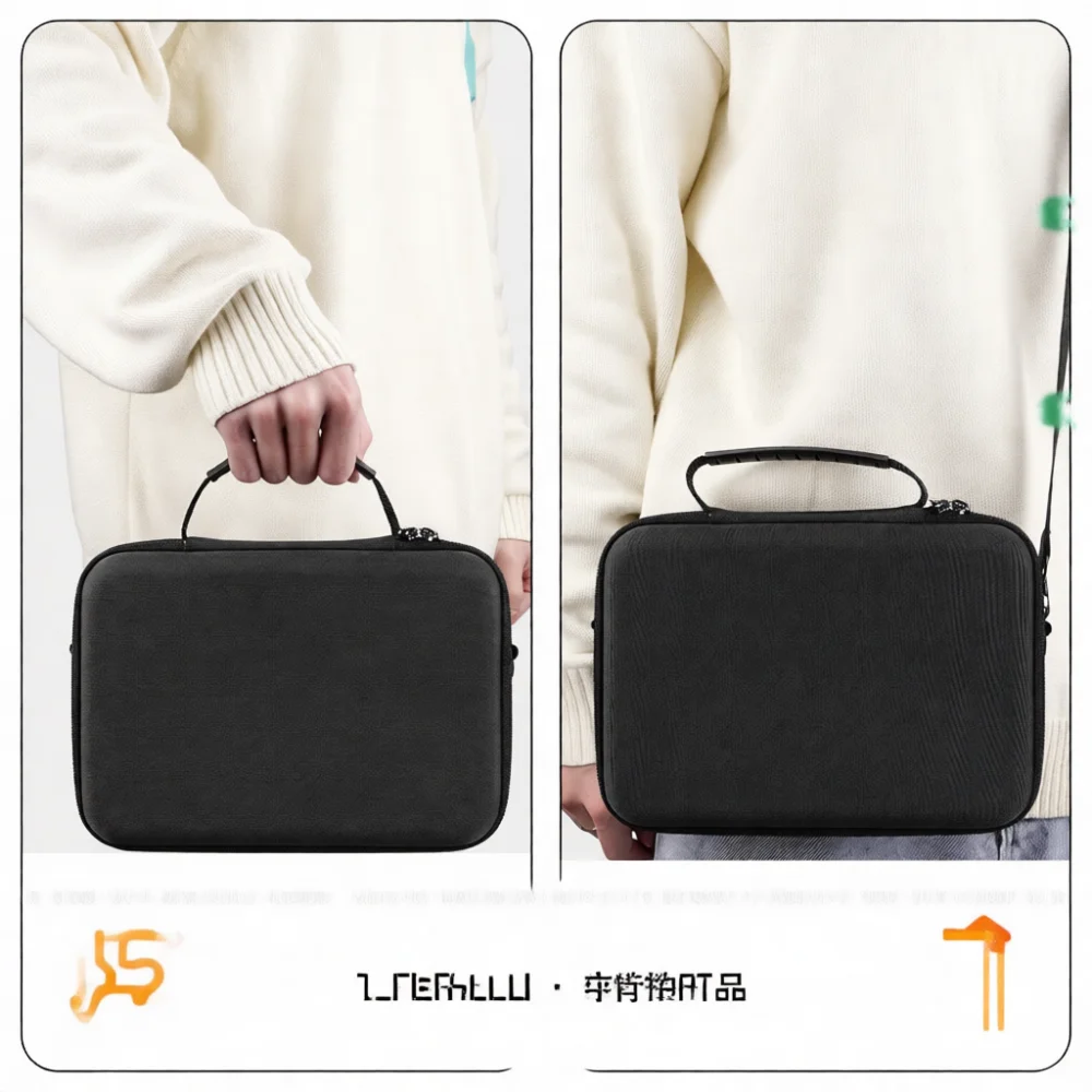 Portable Travel Storage Pouch For DJI Action 5 4 3 Sport Camera Carrying Case Shoulder Bag Protective Accessory