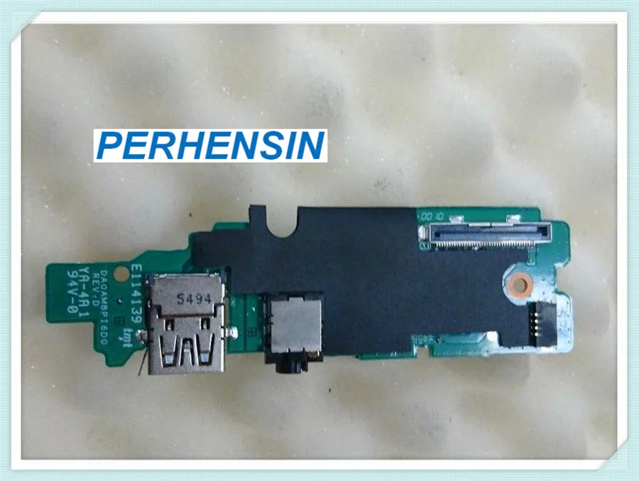 

09XH8W Genuine FOR Dell Vostro 14 5459 Power Button USB Audio Card Reader I O Board 9XH8W