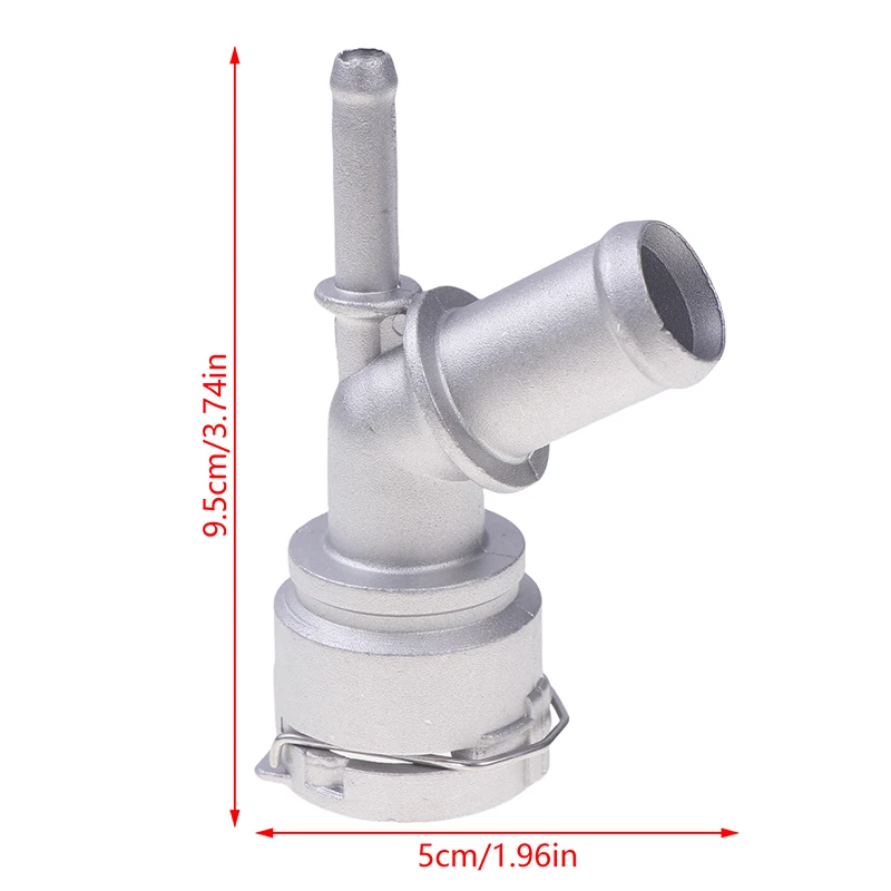 1J 0122291 B алюминиевый фланцевый разъем для выхода воды охлаждающей жидкости, подходит для A3 Golf MK4 Bora Beetle Octavia Seat Leon 98-05